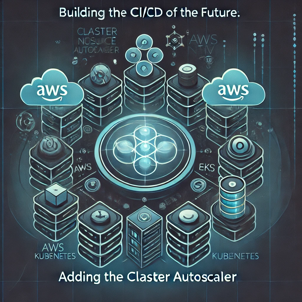 Building the CI/CD of the Future, Adding the Cluster Autoscaler