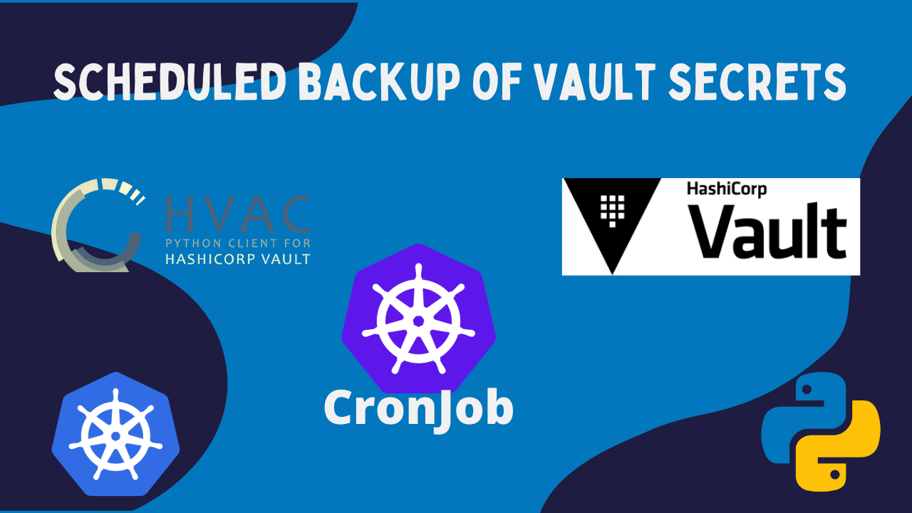 Scheduled backup of Vault secrets with CronJob of Kubernetes